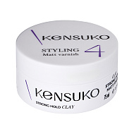 Глина для укладки волос `KENSUKO` CREATE сильной фиксации 75 мл