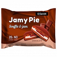 Печенье-суфле с джемом `Ё БАТОН` JAMY PIE с шоколадным кремом 60 г