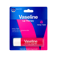 Бальзам для губ `VASELINE` LIP THERAPY с маслом розы (в стике) 4,8 г