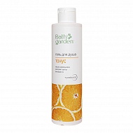 Гель для душа `BATH GARDEN` Тонус с маслом апельсина и экстрактом мяты 300 мл