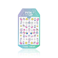 Наклейки для ногтей `PINK UP` `DECOR` FUN COLLECTION 2D переводные тон 164