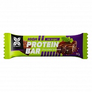 Батончик глазированный `NUTRAWAY` PROTEIN BAR со вкусом шоколадного брауни 35 г