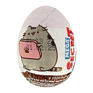 Шоколадное яйцо `MEGA SECRET` PUSHEEN с игрушкой 20 г