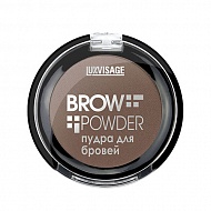 Пудра для бровей `LUXVISAGE` BROW POWDER тон 4 deep taupe