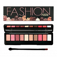 Палетка теней для век `NOVO` FASHION тон 06