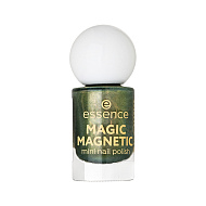 Лак для ногтей `ESSENCE` MAGIC METAL мини тон 10 Emerald green с магнитным эффектом