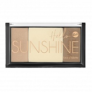 Палетка для скульптурирования `BELL` HELLO SUNSHINE! FACE PALETTE тон 01