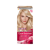 Краска для волос `GARNIER` COLOR SENSATION тон 10.21 (Перламутровый шелк)