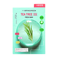 Маска для лица `BRING GREEN` с чайным деревом (успокаивающая) 20 г