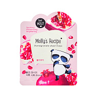Маска для лица `DEAR MOLLY` MOLLY`S RECIPE (гранат) 23 г