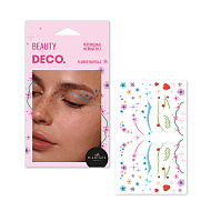Набор мейк-ап тату для лица `DECO.` FAIRYCORE by Miami tattoos (flower fairytale)