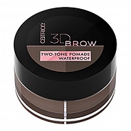 Помада для бровей `CATRICE` 3D BROW TWO-TONE POMADE WATERPROOF тон 010 light to medium (светло-коричневый/коричневый)