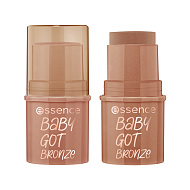 Бронзер для лица `ESSENCE` BABY GOT BRONZE в стике тон 40 Hazelnut hug
