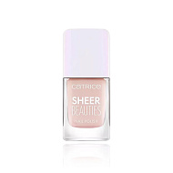 Лак для ногтей `CATRICE` SHEER BEAUTIES тон 060 Love you latte