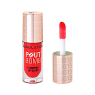 Блеск для губ `REVOLUTION` POUT BOMB с эффектом объема тон Wild mauve pink