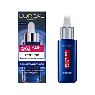 Сыворотка для лица `LOREAL` REVITALIFT ночная с ретинолом (от глубоких морщин) 30 мл