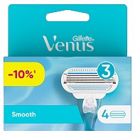 Кассеты для станка `GILLETTE` `VENUS` 4 шт.