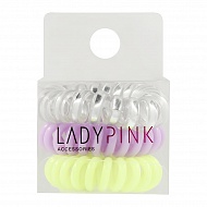 Набор резинок `LADY PINK` `BASIC` SLINKY box 3 шт