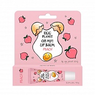 Бальзам для губ `EGG PLANET` OH MY! LIP BALM Персик (увлажняющий) 10 г