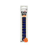 Набор накладных ногтей с клеевыми стикерами `EASYBEE` NAIL DAY Deep Blue (12 шт + клеевые стикеры 24 шт)