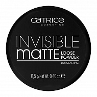 Пудра рассыпчатая для лица `CATRICE` INVISIBLE MATTE LOOSE тон 001