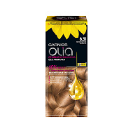Краска для волос `GARNIER` `OLIA` тон 8.31 (Пепельное золото)