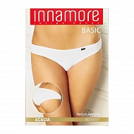 Трусы женские `INNAMORE` UNDERWEAR cлипы средней посадки из хлопка (bianco, 4)