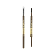 Карандаш для бровей `EVELINE` MICRO PRECISE BROW PENCIL водостойкий тон 01 taupe