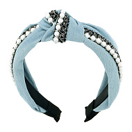 Ободок `LADY PINK` DENIM
