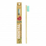Щетка зубная `LP CARE` DENTAL бамбуковая зеленая (средней жесткости)