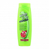 Шампунь для волос `WASH & GO` с экстрактом граната (для окрашенных волос) 400 мл