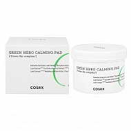 Диски для лица `COSRX` с PHA-кислотами и натуральными экстрактами (успокаивающие) 70 шт