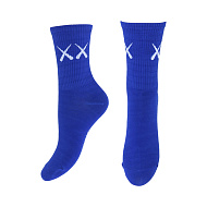 Носки `TRENDY LOOK` XX (синие) one size