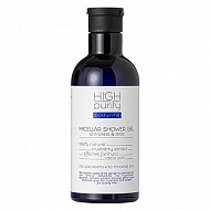 Гель для душа `HIGH PURITY` мицеллярный с натуральным экстрактом голубики 350 мл