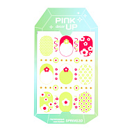 Наклейки для ногтей `PINK UP` `DECOR` SPRING COLLECTION 2D переводные тон 170