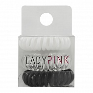 Набор резинок `LADY PINK` `BASIC` SLINKY box 3 шт