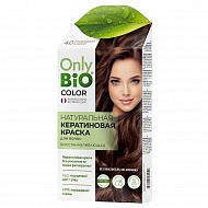 Краска для волос `ONLY BIO COLOR` Кератиновая Роскошный каштан 50 мл