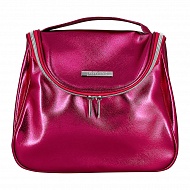 Косметичка-сундучок `LADY PINK` LIMITED COLOR must have цвет малиновый металлик