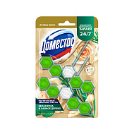Подвеска для унитаза `DOMESTOS` POWER 5 Белая роза и Чайное дерево 2 шт