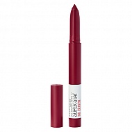 Помада для губ `MAYBELLINE` SUPER STAY INK CRAYON в стике тон 55 стойкая матовая
