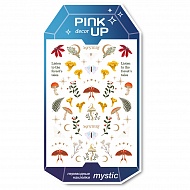 Наклейки для ногтей `PINK UP` `DECOR` MYSTIC переводные тон 87