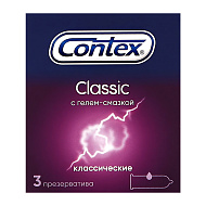Презервативы `CONTEX` Classic (классические) 3 шт