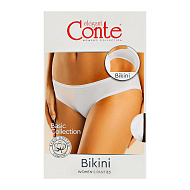 Трусы женские `CONTE ELEGANT` BASIC COLLECTION бикини (white) 102/L