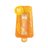 Бальзам для губ `EAT MY` Солнечный апельсин SPF 30 4,8 г