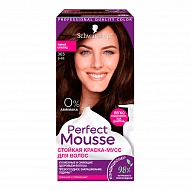 Краска-мусс для волос `PERFECT MOUSSE` тон 365 (Темный шоколад)