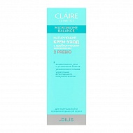Крем-уход для лица `CLAIRE` MICROBIOME BALANCE с пребиотическим комплексом (матирующий) 50 мл
