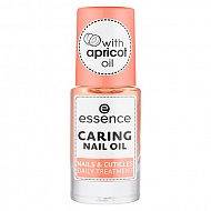 Масло для ногтей и кутикулы `ESSENCE` NAILS & CUTICLES DAILY TREATMENT caring nail oil ухаживающее 8 мл