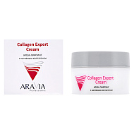 Крем-лифтинг для лица `ARAVIA` `PROFESSIONAL` Collagen Expert с нативным коллагеном (антивозрастной) 50 мл