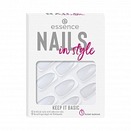 Накладные ногти `ESSENCE` NAIL IN STYLE на клейкой основе тон 15