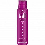 Мусс для укладки волос `TAFT` CASUAL CHIC воздушный 150 мл